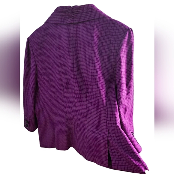 Mary Kay - Vintage Button-Up Consultant Dress Suite Jacket 3/4 Length Sleeves - Picture 4 of 10